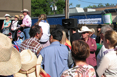 Fair Copyright on the Menu at Prentice Stampede Breakfast