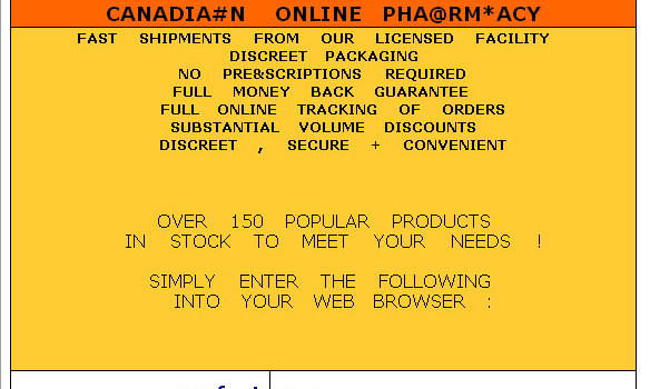 Spam Pharma by kd1s (CC BY-NC-SA 2.0) https://flic.kr/p/4V58s1