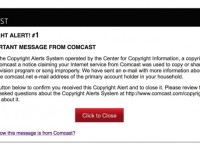 comcast_six_strikes_alert by aaron_anderer (CC BY-ND 2.0) https://flic.kr/p/dYokuc