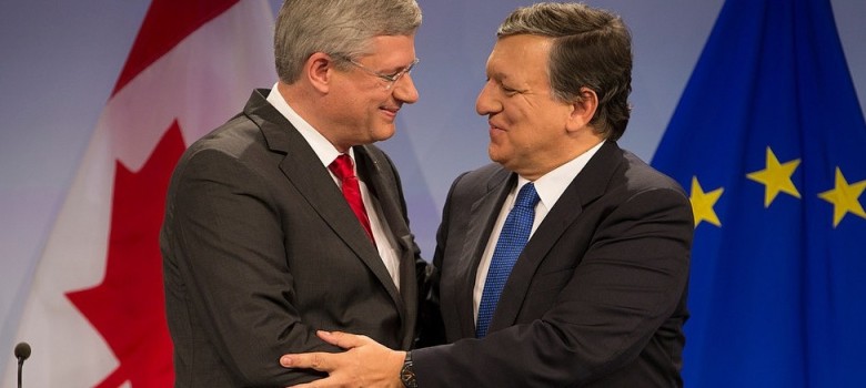 PM Harper visits Brussels to conclude Canada-EU Trade Negotiations by Stephen Harper (CC BY-NC-ND 2.0) https://flic.kr/p/gLRSYL