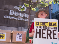 TPP rally. Ottawa, Canada, June 10 2014 by SumofUs (CC BY 2.0) https://flic.kr/p/o8zuy7