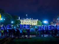 Protest at the White House for Net Neutrality by Joseph Gruber (CC BY-ND 2.0) https://flic.kr/p/p294TD