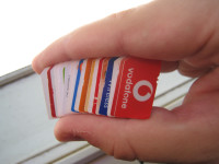 Some SIM cards by mroach (CC BY-SA 2.0) https://flic.kr/p/5jBZEx