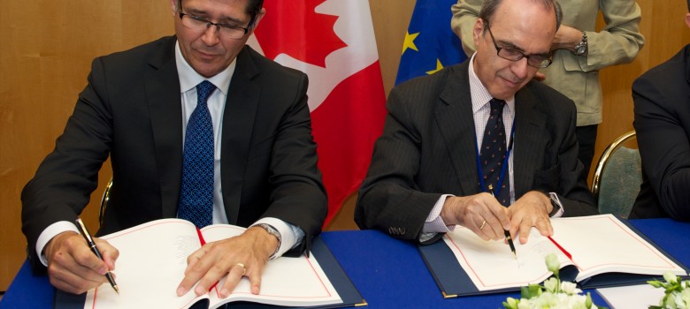 EU-Canada signing ceremony by European Union http://tvnewsroom.consilium.europa.eu/event/eu-canada/eu-canada-signing-ceremony#/gallery/0