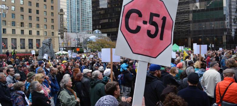 Stop Bill C-51 by Jeremy Board (CC BY 2.0) https://flic.kr/p/rCFtMw