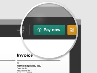 Invoice payment button by Recrea HQ (CC BY-NC-SA 2.0) https://flic.kr/p/f87gio