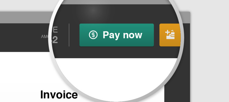 Invoice payment button by Recrea HQ (CC BY-NC-SA 2.0) https://flic.kr/p/f87gio