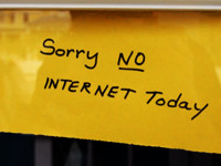 No Internet by Marcelo Graciolli (CC BY 2.0) https://flic.kr/p/5h48hK