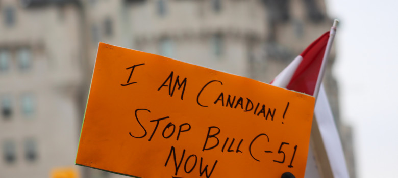 Stop Bill C-51 #IAmCanadian by Mike Gifford (CC BY-NC 2.0) https://flic.kr/p/riAaQD