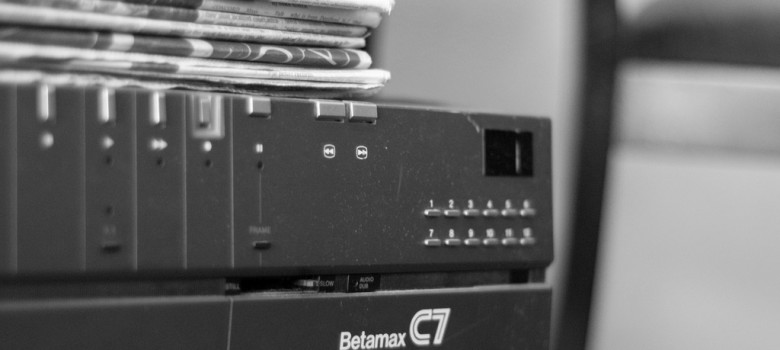 Betamax by Joel (CC BY-NC-ND 2.0) https://flic.kr/p/7vT7o1