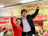 Chrystia Freeland and Justin Trudeau by Joseph Morris (CC BY-ND 2.0) https://flic.kr/p/gkZzcN