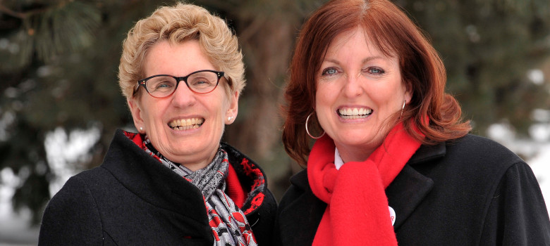 Premier Kathleen Wynne and Eleanor McMahon by Ben More Assynt (CC BY 2.0) https://flic.kr/p/mUDNLy