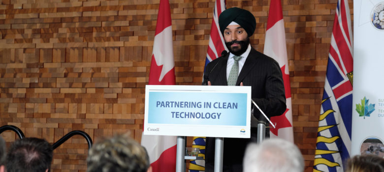 BC and Canada partner on investment in clean-energy technology by Province of British Columbia (CC BY-NC-ND 2.0) https://flic.kr/p/RFvhsD