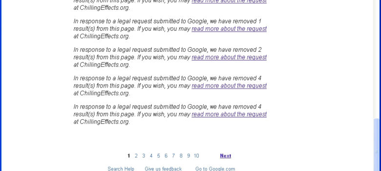 Google Internet Censorship by Dr Les (Leszek - Leslie) Sachs (CC BY 2.0) https://flic.kr/p/ai6w7F