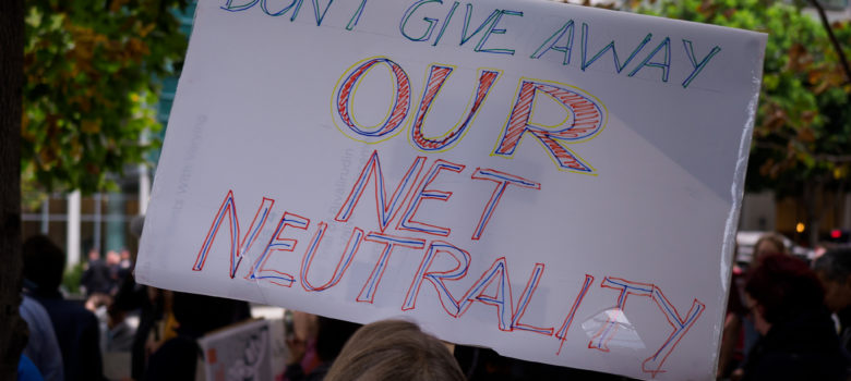 Protect Net Neutrality rally, San Francisco by Credo Action (CC BY 2.0) https://flic.kr/p/Zu6BD3