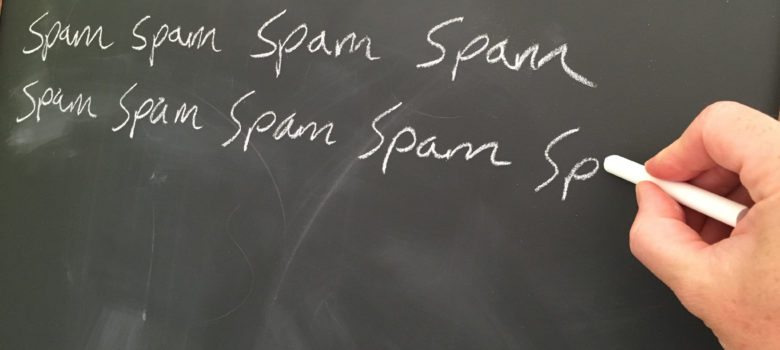 Spam Spam Spam Spam Spam Spam Spam Spam with Hand by Jeff Djevdet speedpropertybuyers.co.uk/ (CC BY 2.0) https://flic.kr/p/JxUtGa
