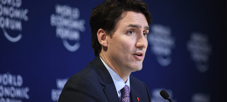 Press Conference with the Prime Minister of Canada by World Economic Forum (CC BY-NC-SA 2.0) https://flic.kr/p/E8nVj4