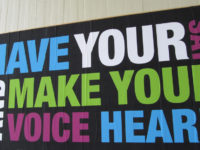 Speak up, make your voice heard by Howard Lake (CC BY-SA 2.0) https://flic.kr/p/9rAjRN