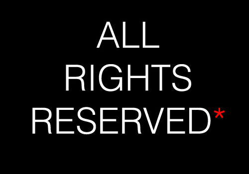 All Rights Reserved* by Paul Gallo (CC BY 2.0) https://flic.kr/p/6zMVmm