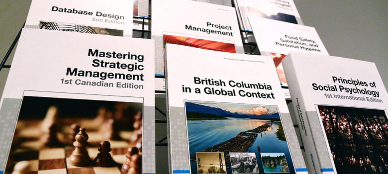 Open textbooks fill digital shelves by Province of British Columbia (CC BY-NC-ND 2.0) https://flic.kr/p/sQXqPY