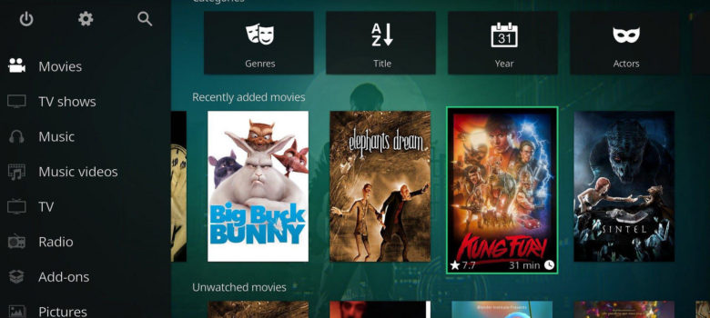 Kodi 17 by Pierre Lecourt https://flic.kr/p/RBfMXn (CC BY-NC-SA 2.0)