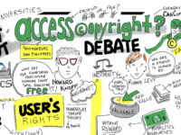 Should Universities Opt Out of Access Copyright? @HowardKnopf @RoanieLevy Debate #congressh #caljacrs14 by Giulia Forsythe https://flic.kr/p/nvbkJN (CC0 1.0)