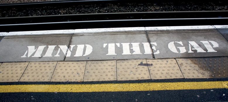 Mind the gap by Kristian Dye (CC BY 2.0) https://flic.kr/p/5JAk2X