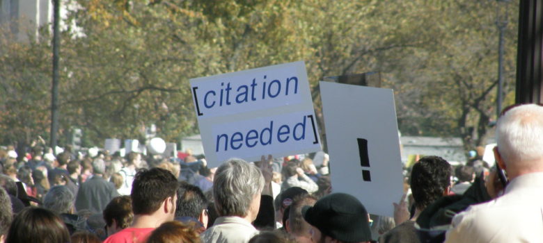 citation needed by Dan4th Nicholas (CC BY 2.0) https://flic.kr/p/8PEZiG