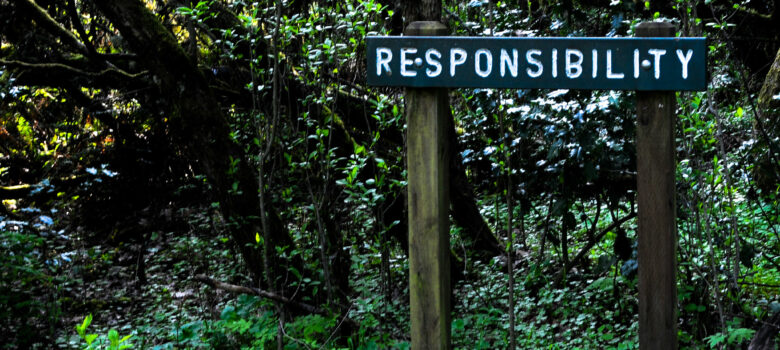 Responsibility by Nathan Siemers (CC BY-SA 2.0) https://flic.kr/p/4KZiPv