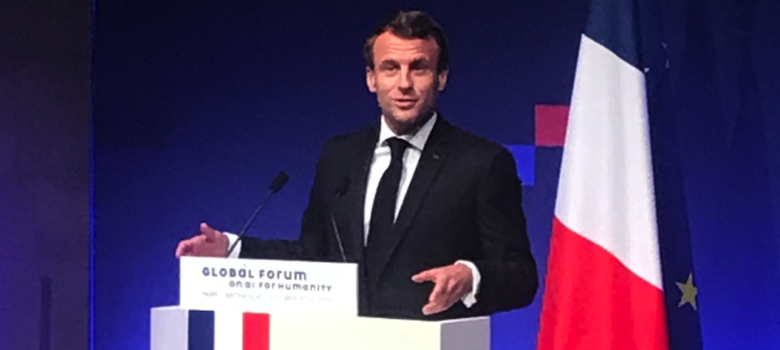 Macron at GFAIH by Michael Geist