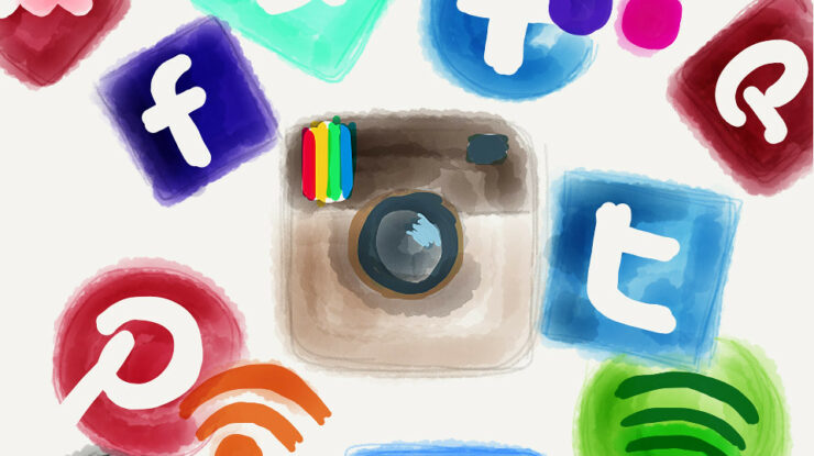Collage of Digital (Social) Networks by Tanja Cappell (CC BY-SA 2.0) https://flic.kr/p/dTZAW6