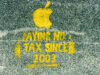 Protesting Against Apple's Tax Policy - Dublin Street Art by William Murphy (CC BY-SA 2.0) https://flic.kr/p/nhLhoz
