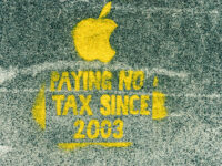 Protesting Against Apple's Tax Policy - Dublin Street Art by William Murphy (CC BY-SA 2.0) https://flic.kr/p/nhLhoz