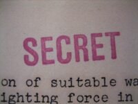 "SECRET" stamp by RestrictedData (CC BY 2.0) https://flic.kr/p/aCJZrf