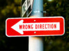 Wrong Direction by Thomas Hawk (CC BY-NC 2.0) https://flic.kr/p/2g4TPYt