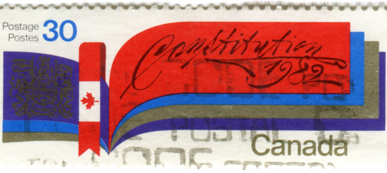 Canada postage stamp: constitution by Karen Horton (CC BY-NC-ND 2.0) https://flic.kr/p/9YFxLN