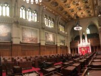 Senate Chamber, Canadian Parliament, Ottawa by Paulo O https://flic.kr/p/2bzA6Ae (CC BY 2.0)