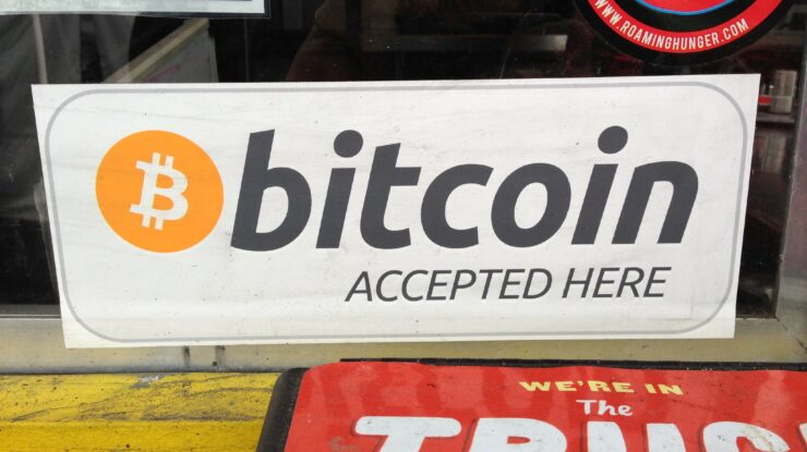 bitcoin accepted here by Francis Storr (CC BY-SA 2.0) https://flic.kr/p/n9UrF6