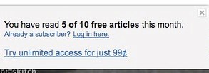 2013 "paywall" by Charlene McBride. (CC BY 2.0). https://flic.kr/p/dQZJug