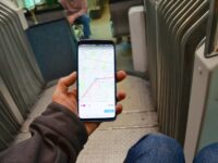 Taking A Picture Of My Phone On The Bus So I Remember Where We Are by Joe Shlabotnik (CC BY-NC-SA 2.0)  https://flic.kr/p/27hNhYK