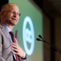 David Lametti, Parliamentary Secretary to the Minister of Innovation, Science and Economic at the Creative Commons Global Summit 2017
