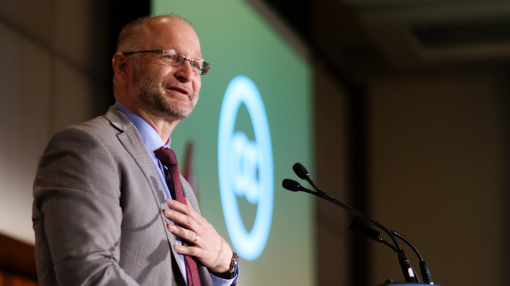 David Lametti, Parliamentary Secretary to the Minister of Innovation, Science and Economic at the Creative Commons Global Summit 2017 by Sebastiaan ter Burg (CC BY 2.0) https://flic.kr/p/THdYmQ