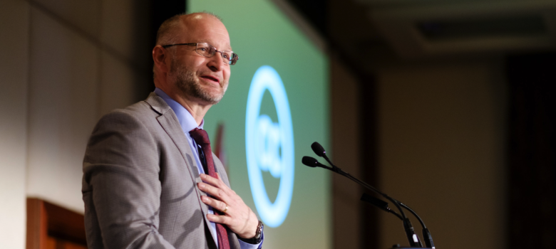 David Lametti, Parliamentary Secretary to the Minister of Innovation, Science and Economic at the Creative Commons Global Summit 2017 by Sebastiaan ter Burg (CC BY 2.0) https://flic.kr/p/THdYmQ