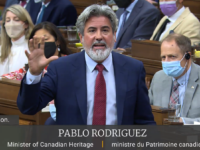 Rodriguez screen shot, House of Commons, May 30, 2022, https://parlvu.parl.gc.ca/Harmony/en/PowerBrowser/PowerBrowserV2/20220530/-1/36984