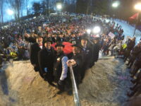 Groundhog Day Selfie with Punxsutawney Phil 2015 by Anthony Quintano (CC BY 2.0) https://flic.kr/p/r2EuJg