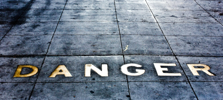 Danger by Thomas Hawk (CC BY-NC 2.0) https://flic.kr/p/7Gcasi