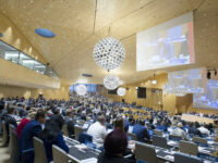 Delegates at the Opening of the WIPO Assemblies by WIPO. Photo: Violaine Martin. This work is licensed under a Creative Commons Attribution-NonCommercial-NoDerivs 3.0 IGO License. https://flic.kr/p/Z1PKfE