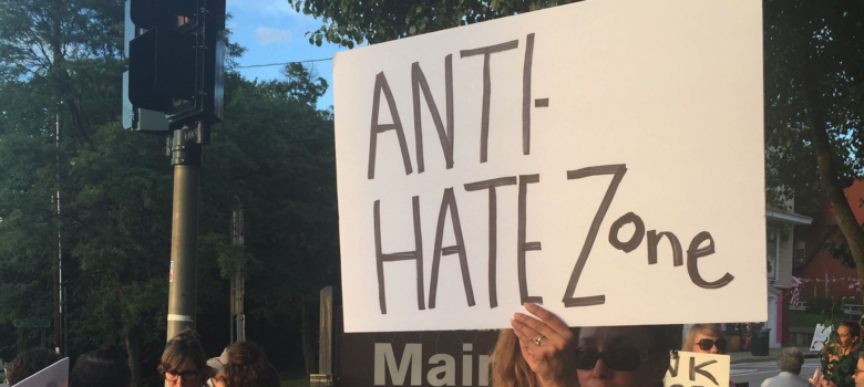 Anti-Hate Zone by Amanda Hirsch (CC BY 2.0) https://flic.kr/p/XHgupK