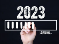 Handwriting Text 2023 Loading. Concept meaning Forecasting the future event by Jernej Furman (CC BY 2.0) https://flic.kr/p/2iMaREk