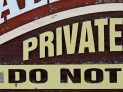 Private by Nick Olejniczak https://flic.kr/p/7iKajU (CC BY-NC 2.0)